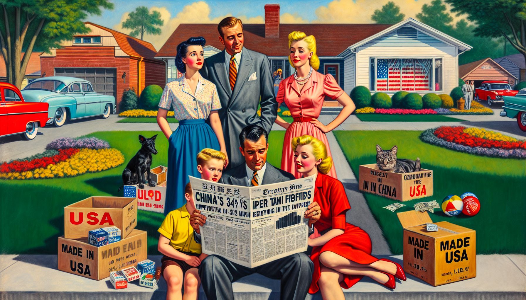 Impact van China's 34% Invoerheffingen op Wereldeconomie