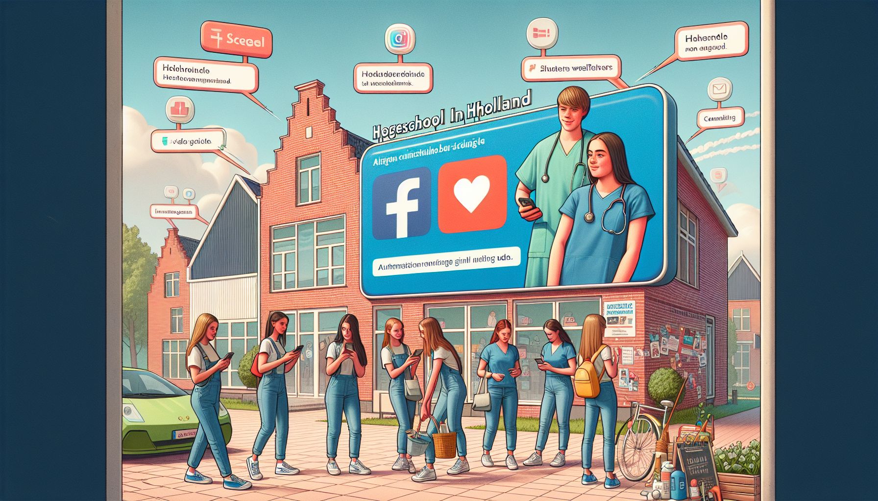 Hogeschool Inholland gebruikt TikTok om zorgstudenten te werven